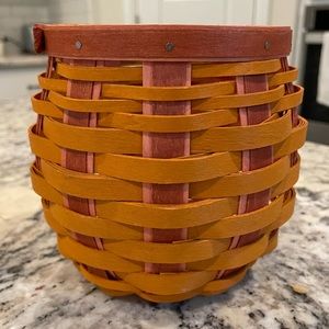 Longaberger Round Fall Harvest Basket